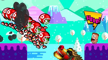 Monster Run Jump Or Die - New Record Funny game Gameplay Android IOS