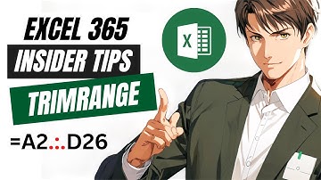 Introducing TRIMRANGE Function: Excel 365 Insider (NEW!)