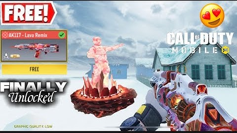 *NEW*FINALLY I UNLOCKED THE FREE MYTHIC AK117#codm #codmobile