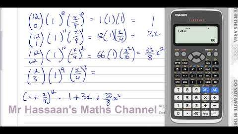WMA12/01 Edexcel IAL P2 OCT 2019 Q3 Binomial Expansion