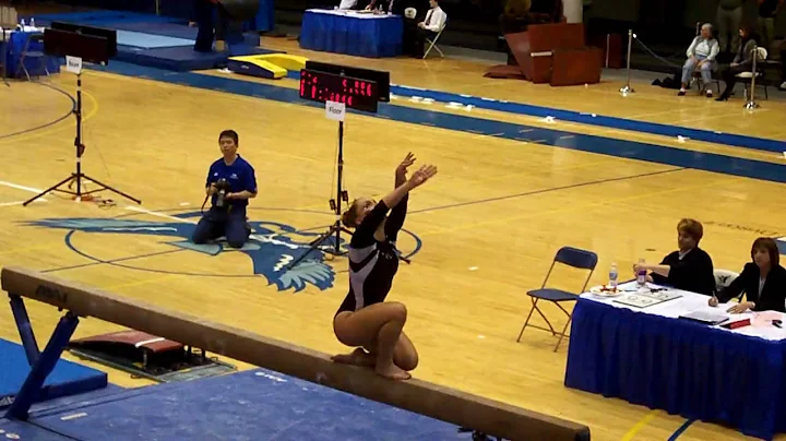 Tonya Pipkorn - Beam - Day 2 Team Final 4/10/09  HD