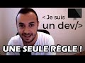 Une seule rgle pour devenir un meilleur dveloppeur