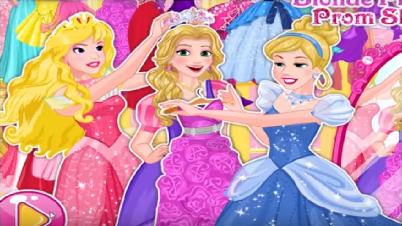 Princess prom dress up games