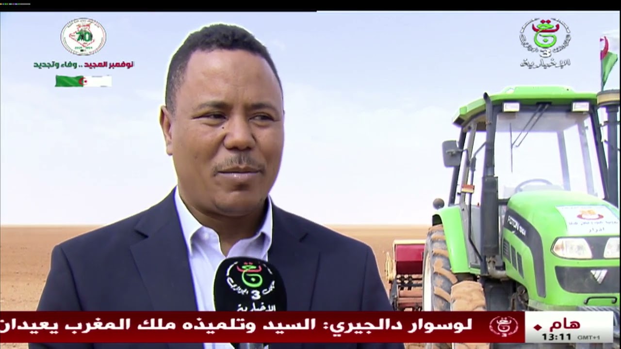 أدرار: انطلاق موسم الحرث والبذر.. توسيع المساحات المزروعة