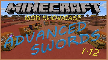 Minecraft 1.12 MOD SHOWCASE | ADVANCED SWORDS (OP WEAPONS!!)