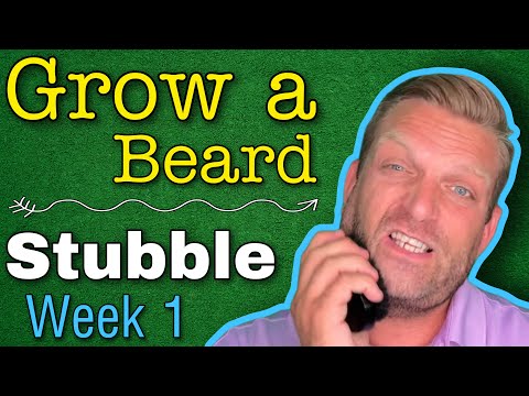 Week 1 [Grow a Beard] The Stubble Phase!