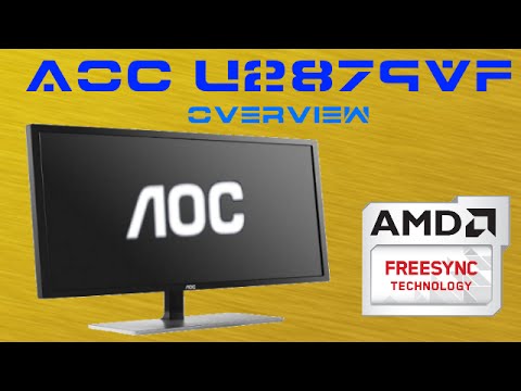 AOC U2879VF Overview - 4k für wenig Geld ?