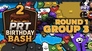 RISK Birthday Bash Open — Round 1 Group 3 | Chaos Begins 🎂🔥