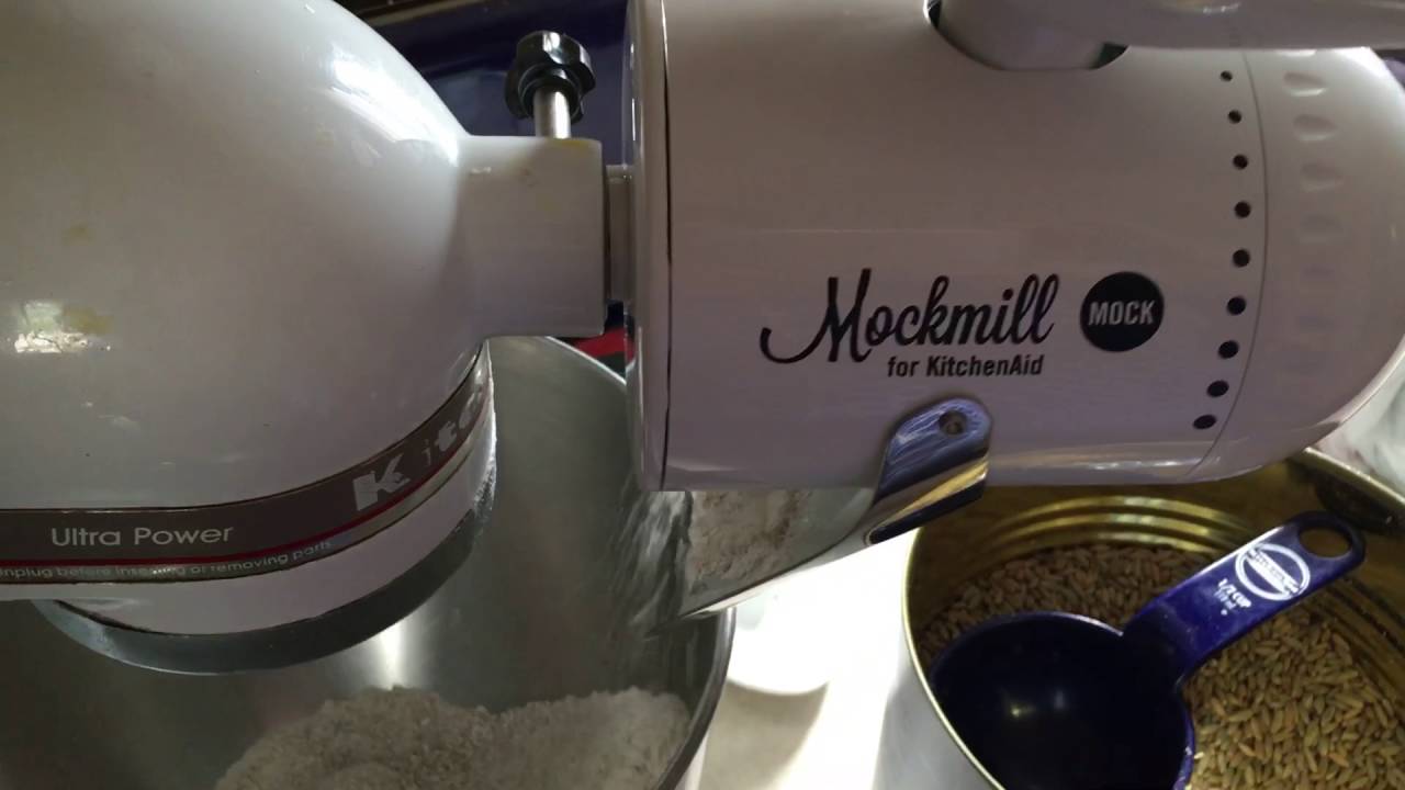 Mockmill Stone Grain Mill Attachment For Stand Mixers - Mockmill