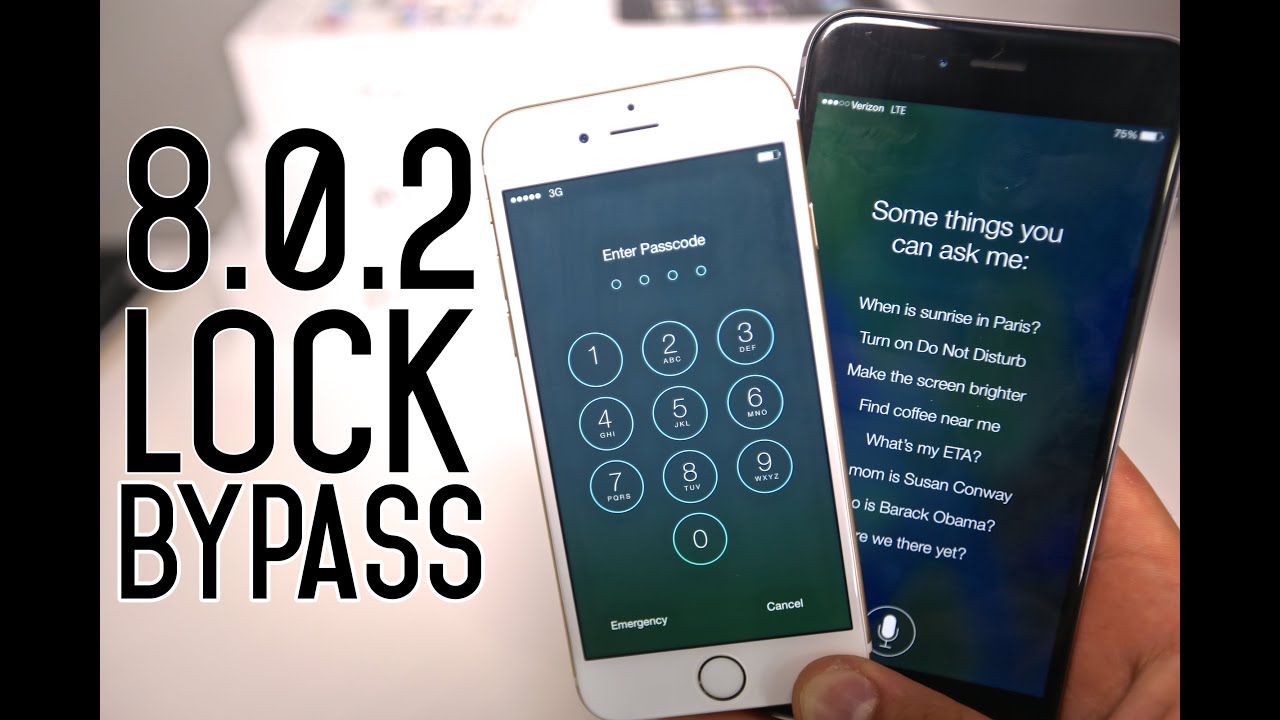 How To Bypass iOS 7.0.2 Passcode Lock 