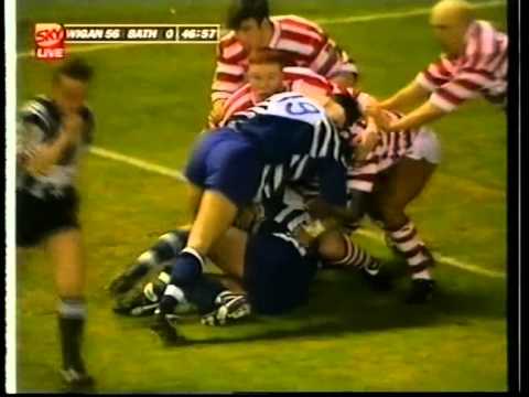 Wigan v Bath "Clash of the Codes" - May 1996 (Rugby League Match)
