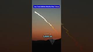 Shahab-3? Iran Launches Ballistic Missile Near Tehran