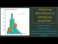Statistics 06 Sampling distribution of sample proportion