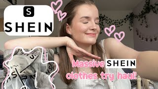 Massive SHEIN clothing try on haul!