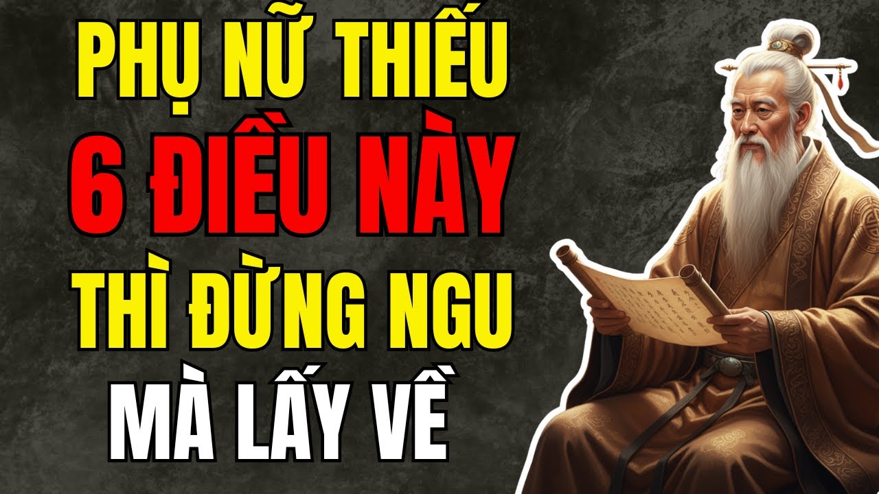 Lời Cổ Nhân: Không Phải Phụ Nữ Nào Cũng Nên Cưới - Nhìn 6 Điểm Này Là Biết Ngay
