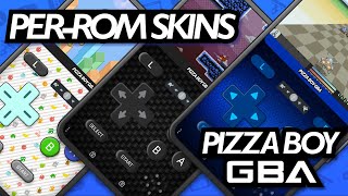 Pizza Boy GBA Pro how to: "Per Rom Skins" screenshot 4