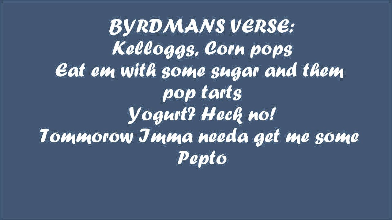 Grocery Store Rap Lyrics YouTube