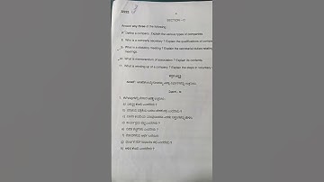 # NEP syllabus 2 Semester degree question paper 2022year # Corporate Administration