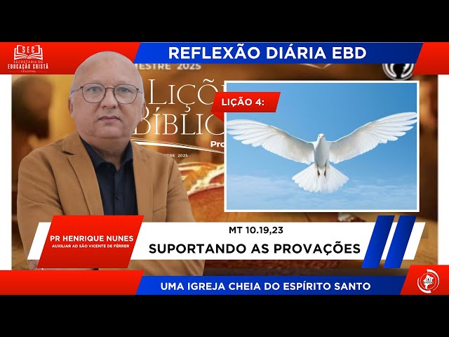Reflexão Diária EBD 21-07-2025