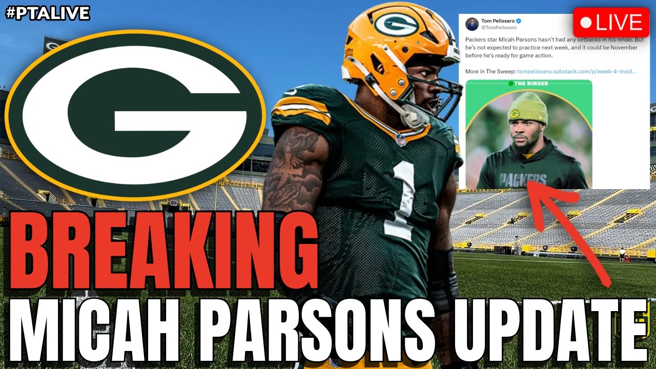 WATCH: 🔴 LIVE: Micah Parsons Injury Update! Is There Trouble In The Packers Building?