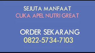 082257347103 | Manfaat Cuka Apel Nutrigreat