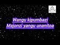 Wangu wa halali Brother Nasri qaswida lyrics