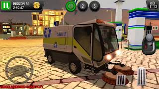 Emergency Driver Sim:City Hero UPDATE - STREET CLEANING TRUCK Added | Android GamePlay FHD screenshot 4