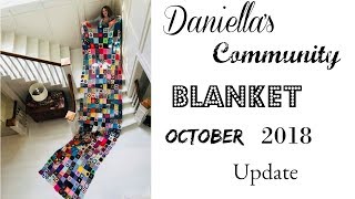 Daniellas Community Blanket October 2018  update