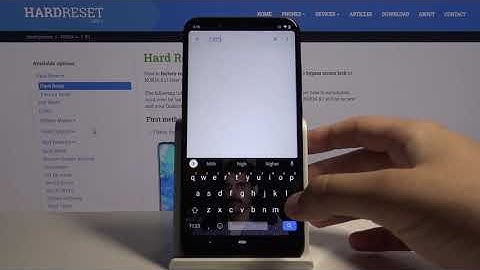How to Activate High Contrast Text in NOKIA 8.1 – Display Settings