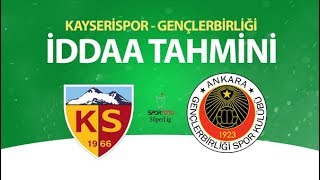 Kayserispor - Gençlerbirliği Maçı İddaa Tahmini 20 Haziran 2020
