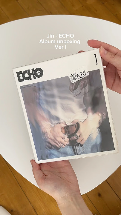 Jin “ECHO” album unboxing 💙 #jinalbumunboxing #jinbts #kpopalbumunboxing #kpopfyp #jinecho #btsjin