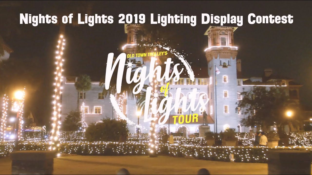 Old Town Trolley's Nights of Lights Contest YouTube