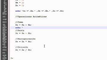 Variables en php