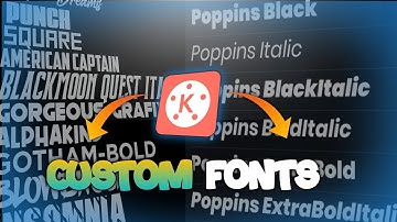 How to Add Custom Fonts in Kinemaster | Custom Font Kinemaster Me Kaise install Kare in 2021