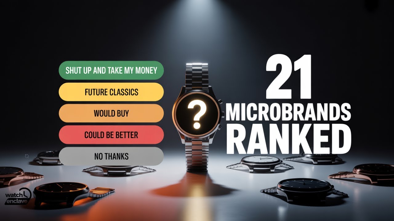 Рейтинг 21 доступного микробренда часов: список лучших в 2025 году!