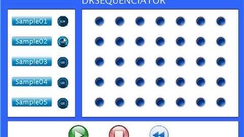 DRsequenciator for Creative Programming for Digital Media & Mobile Apps Course