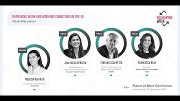 Future of Work Conference | Experts Panel | Improving work and working conditions in the EU