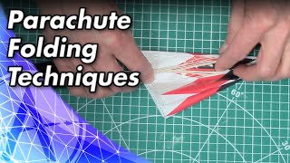 Two Methods of Folding A Parachute for a Model Rocket