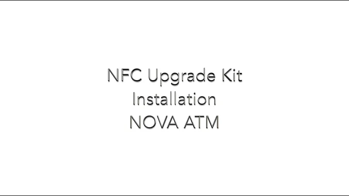 (Genmega ATM) NFC Kit Installation Nova ATM