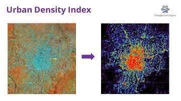 Create Urban Density Index using Spectral Indices and Convolution in Google Earth Engine