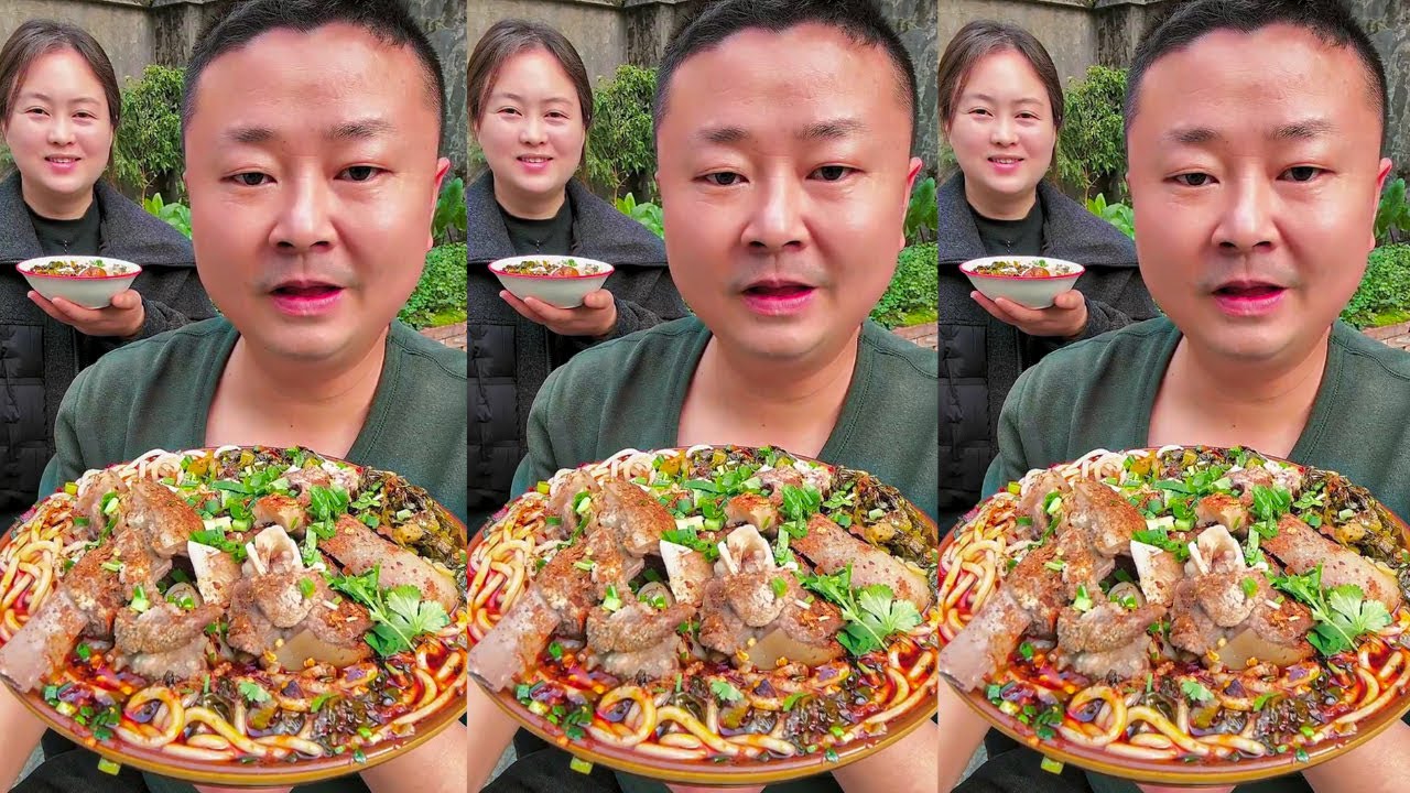 Satisfying Spicy Beef & Snail Noodles | Eating With Axing Home Cooking Show