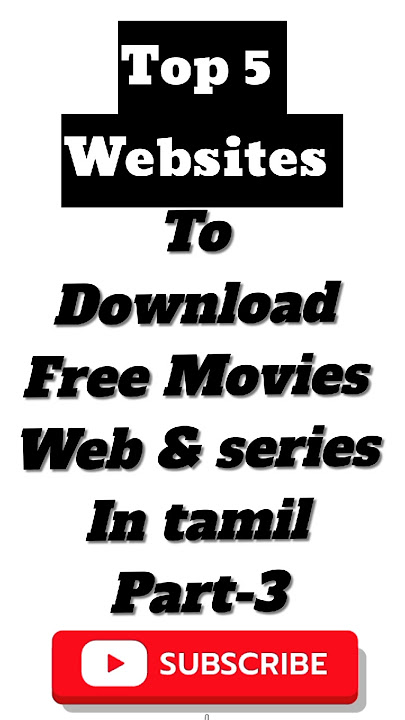 Top 5 Tamil movie download Website || part 3 #trending #trendingshorts #shorts