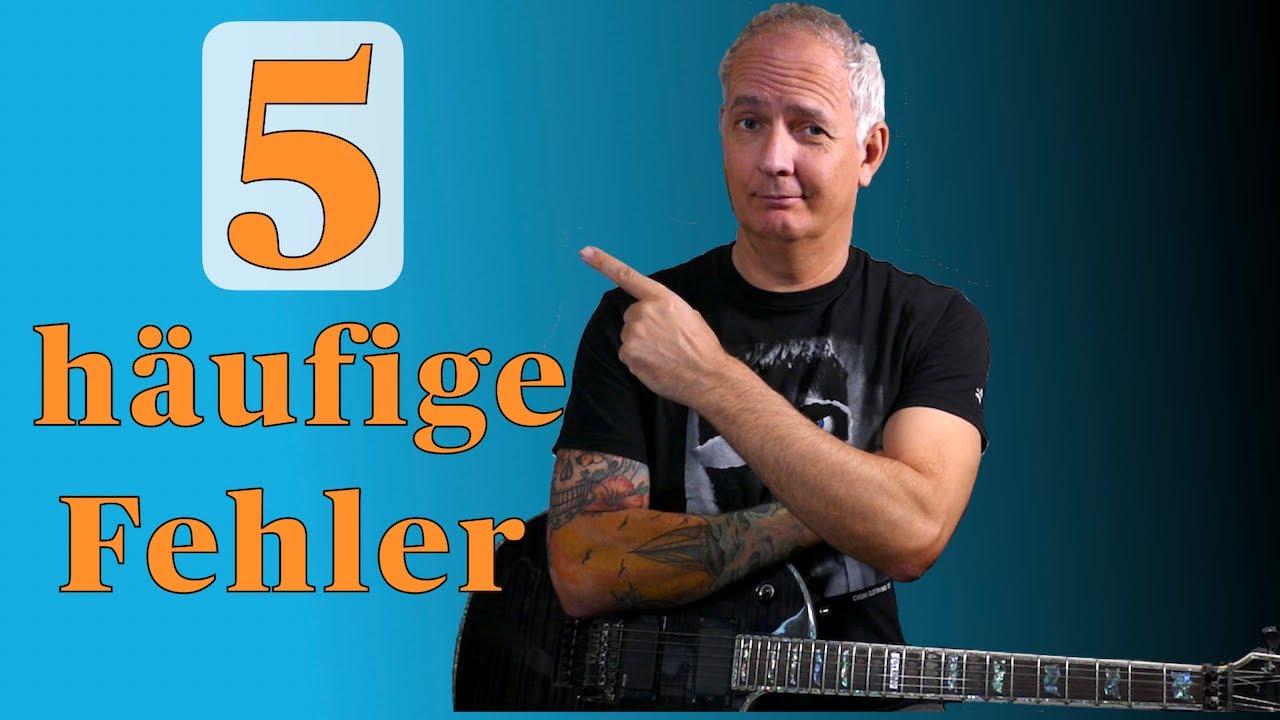 5 Fehler beim Alternate Picking - Wechselschlag und viele Tipps & Tricks