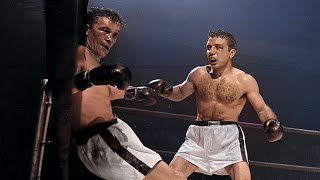 The Final Round of Jake LaMotta vs Laurent Dauthuille II - 13.9.1950 in COLOR