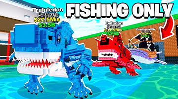 $0 To $10 Trillion Using FISHING ONLY Brainrots!