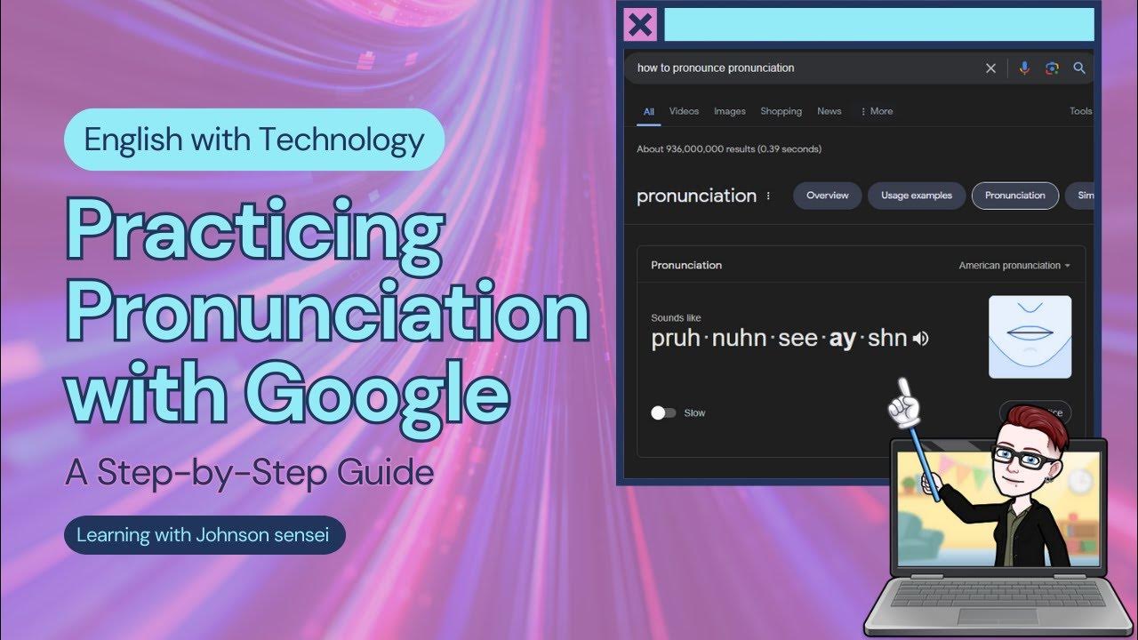 How to Practice English Pronunciation with Google - YouTube