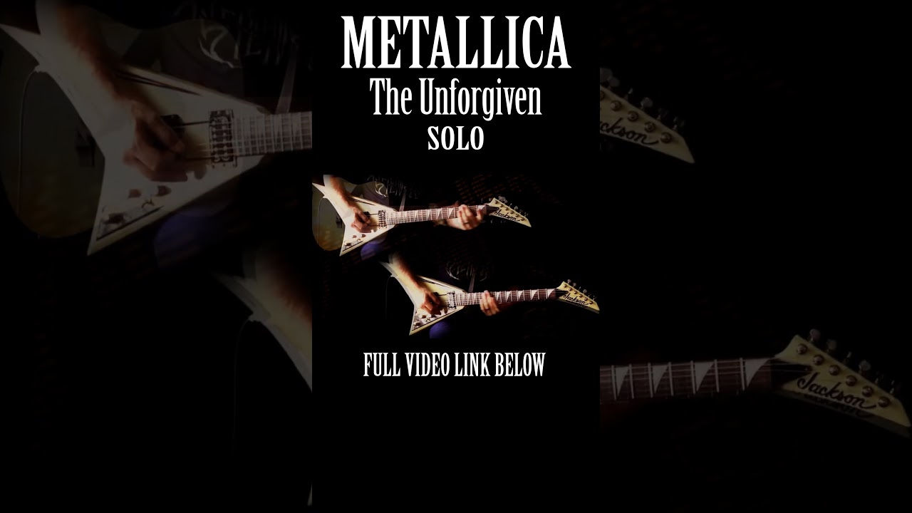 Metallica - The Unforgiven #shorts #guitar #guitarcover #metallica #guitarsolo