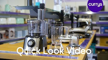 BOSCH MultiTalent3 MCM3501MGB Food Processor - Quick Look