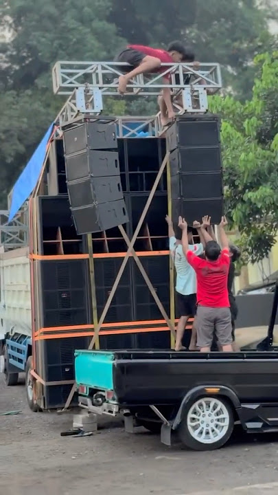 Priper sound horeg naik truk jomplang Takbir keliling 2025