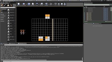 Spawning & Sliding the Quad Queue - Making a Lumines-Style Puzzle Game in UE4 Blueprint (Part 17)
